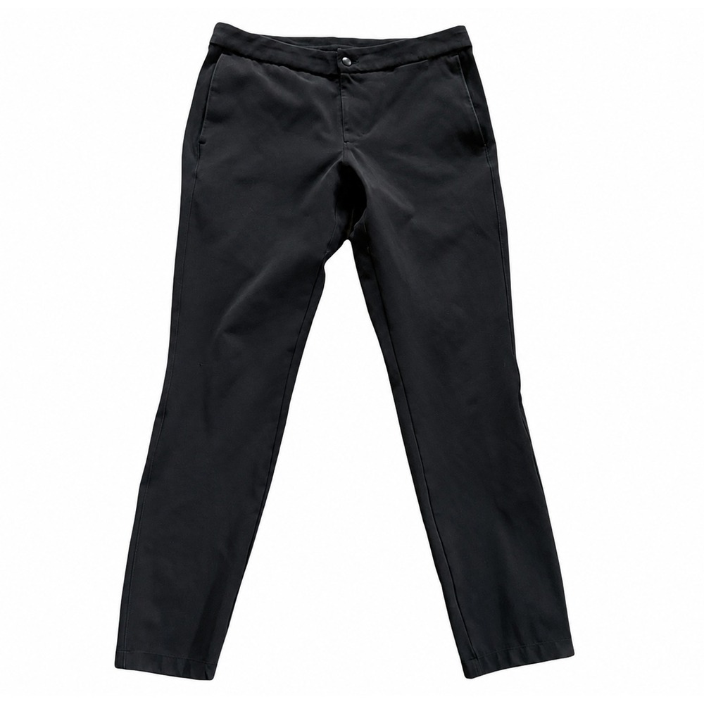 Lululemon Pants Men 34x32 Black Commission Slim Stretch Tech Chino Travel Golf